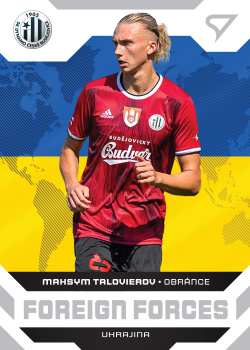 Maksym Talovierov Ceske Budejovice SportZoo FORTUNA:LIGA 2021/22 1. serie Foreign Forces #FF36